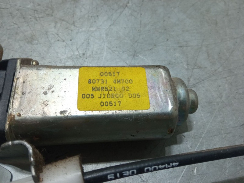 Recambio de elevalunas delantero izquierdo para nissan almera ii (n16) 1.8 referencia OEM IAM 807314M700   Recambio de elevalunas delantero izquierdo para nissan almera ii (n16) 1.8 referencia OEM IAM 807314M700