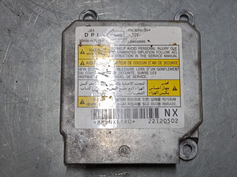 Recambio de centralita airbag para chevrolet lacetti (j200) 1.6 referencia OEM IAM HN5NXACR0   Recambio de centralita airbag para chevrolet lacetti (j200) 1.6 referencia OEM IAM HN5NXACR0
