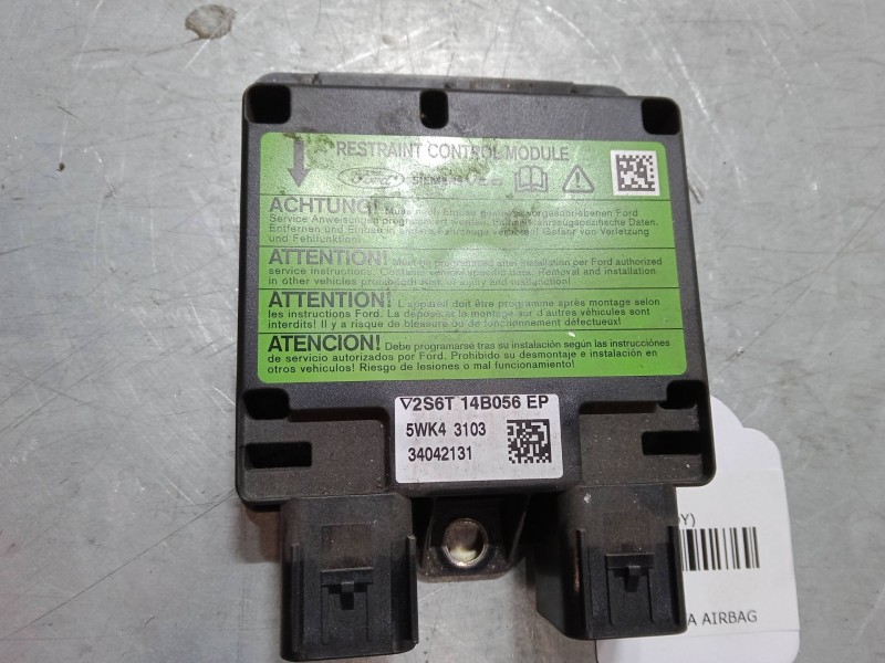 Recambio de centralita airbag para mazda 2 (dy) 1.6 referencia OEM IAM 5WK43103  V2S6T14B056EP Recambio de centralita airbag para mazda 2 (dy) 1.6 referencia OEM IAM 5WK43103  V2S6T14B056EP