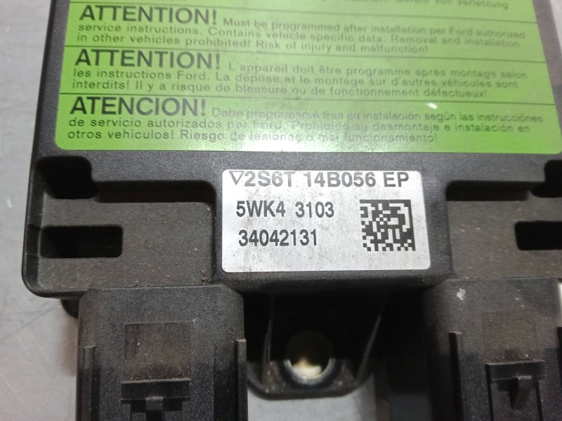 Recambio de centralita airbag para mazda 2 (dy) 1.6 referencia OEM IAM 5WK43103  V2S6T14B056EP Recambio de centralita airbag para mazda 2 (dy) 1.6 referencia OEM IAM 5WK43103  V2S6T14B056EP