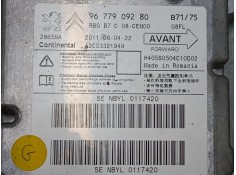 Recambio de centralita airbag para citroën c4 ii (nc_) 1.6 hdi 110 referencia OEM IAM 9677909280   2