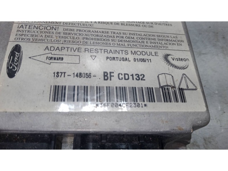 Recambio de centralita airbag para ford mondeo iii sedán (b4y) 2.0 16v referencia OEM IAM 1S7T148056BF   Recambio de centralita airbag para ford mondeo iii sedán (b4y) 2.0 16v referencia OEM IAM 1S7T148056BF
