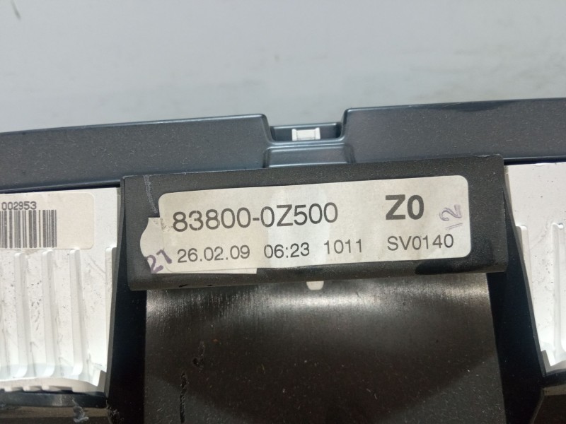 Recambio de cuadro instrumentos para toyota auris (_e15_) 1.4 d-4d (nde150_) referencia OEM IAM 838000Z500  