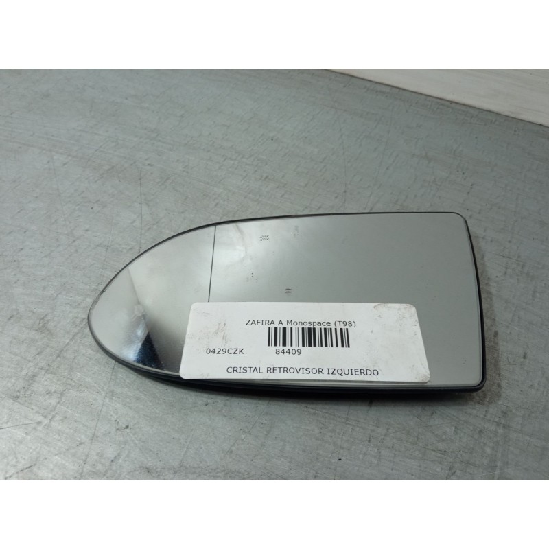 Recambio de cristal retrovisor izquierdo para opel zafira a monospace (t98) 2.0 dti 16v (f75) referencia OEM IAM   