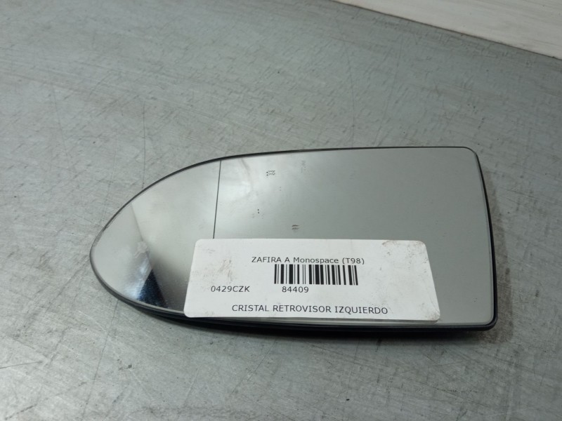 Recambio de cristal retrovisor izquierdo para opel zafira a monospace (t98) 2.0 dti 16v (f75) referencia OEM IAM    Recambio de cristal retrovisor izquierdo para opel zafira a monospace (t98) 2.0 dti 16v (f75) referencia OEM IAM
