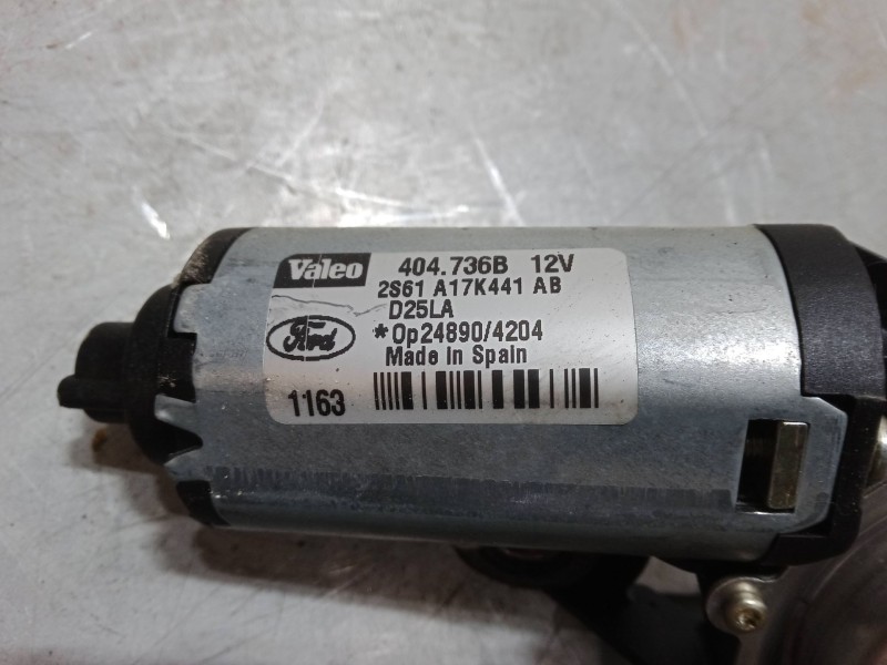 Recambio de motor limpia trasero para ford fiesta v (jh_, jd_) 1.3 referencia OEM IAM 2S61A17K441AB  404736B