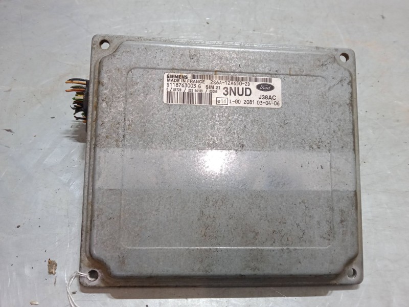 Recambio de centralita motor uce para ford fiesta v (jh_, jd_) 1.3 referencia OEM IAM 2S6A12A650ZD GSIM 21 J38AC S118763003G Recambio de centralita motor uce para ford fiesta v (jh_, jd_) 1.3 referencia OEM IAM 2S6A12A650ZD GSIM 21 J38AC S118763003G