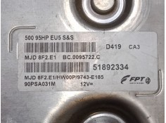 Recambio de centralita motor uce para fiat 500 c (312_) 1.3 d multijet (312cxe1a, 312axe1a) referencia OEM IAM 51892334   2