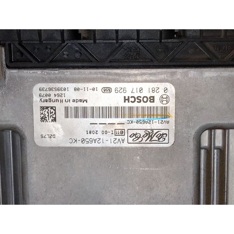 Recambio de centralita motor uce para mazda 2 (de_, dh_) 1.6 mz-cd referencia OEM IAM 0281017929   Recambio de centralita motor uce para mazda 2 (de_, dh_) 1.6 mz-cd referencia OEM IAM 0281017929