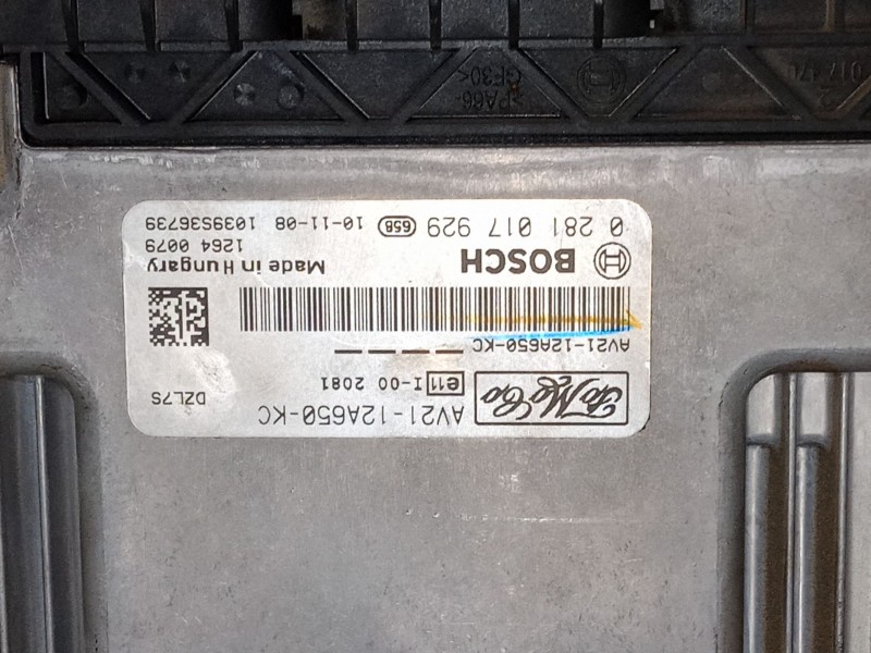 Recambio de centralita motor uce para mazda 2 (de_, dh_) 1.6 mz-cd referencia OEM IAM 0281017929   Recambio de centralita motor uce para mazda 2 (de_, dh_) 1.6 mz-cd referencia OEM IAM 0281017929
