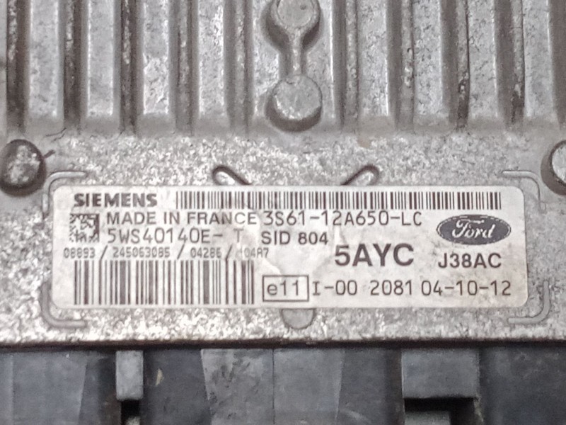 Recambio de centralita motor uce para ford fiesta v (jh_, jd_) 1.4 tdci referencia OEM IAM 5WS40140ET   Recambio de centralita motor uce para ford fiesta v (jh_, jd_) 1.4 tdci referencia OEM IAM 5WS40140ET