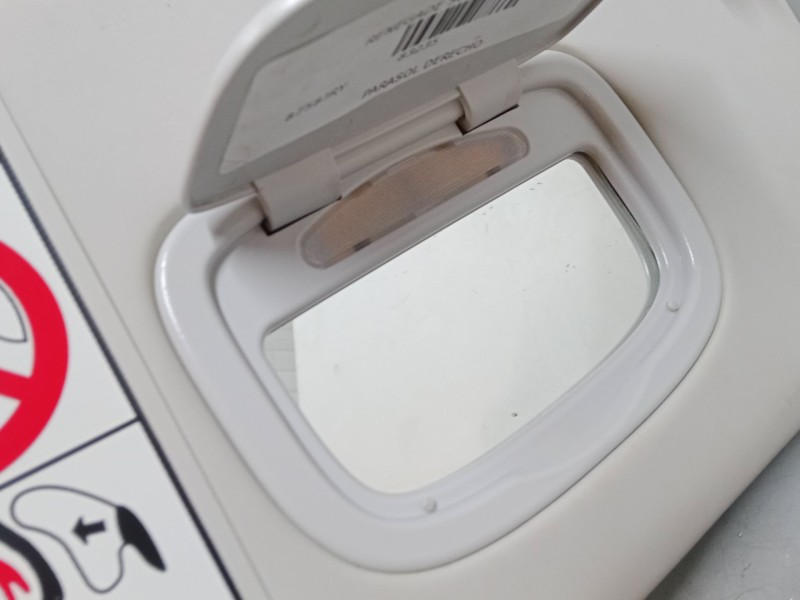 Recambio de parasol derecho para jeep renegade suv (bu, b1, bv) 1.6 crd referencia OEM IAM 735599289  