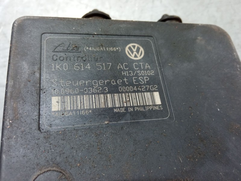 Recambio de abs para volkswagen touran (1t1, 1t2) 1.6 fsi referencia OEM IAM 1K0614517AC 10096003623 10020602224