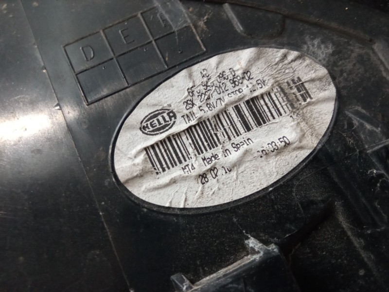 Recambio de piloto trasero derecho para seat ibiza v (kj1, kjg) 1.0 tsi referencia OEM IAM   