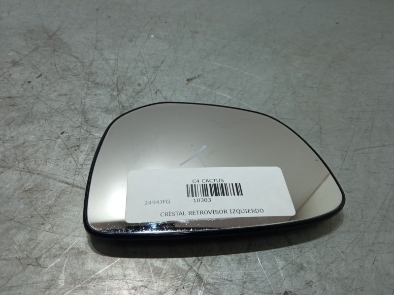 Recambio de cristal retrovisor izquierdo para citroën c4 cactus 1.2 vti 82 referencia OEM IAM   