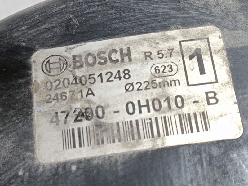 Recambio de servofreno para peugeot 107 (pm_, pn_) 1.4 hdi referencia OEM IAM 204051248  