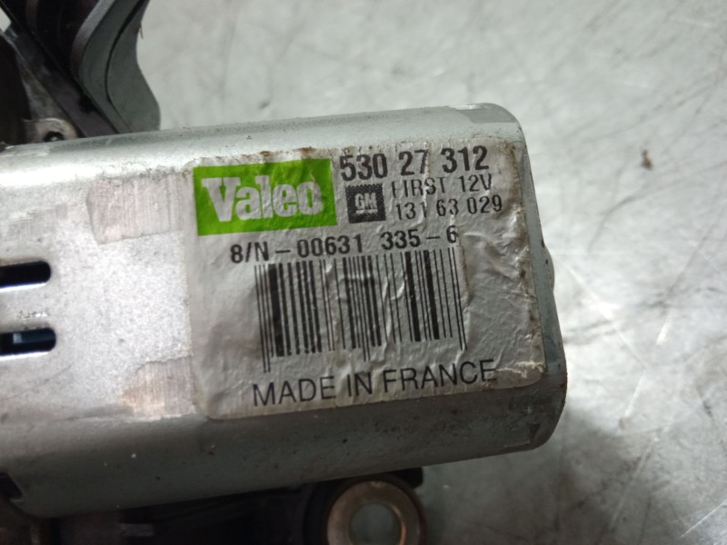 Recambio de motor limpia trasero para opel corsa d (s07) 1.4 (l08, l68) referencia OEM IAM 13163029  