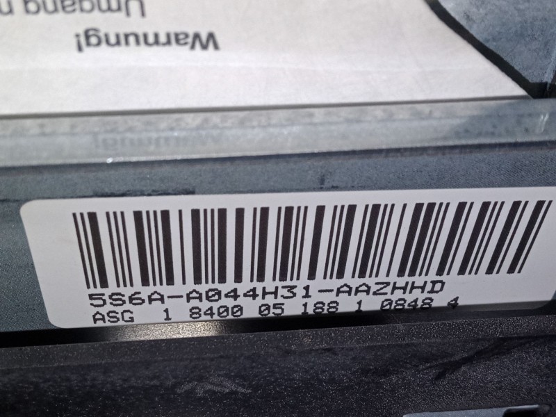 Recambio de airbag salpicadero para ford fiesta v (jh_, jd_) 1.6 tdci referencia OEM IAM 5S6AA044H31AAZHHD  