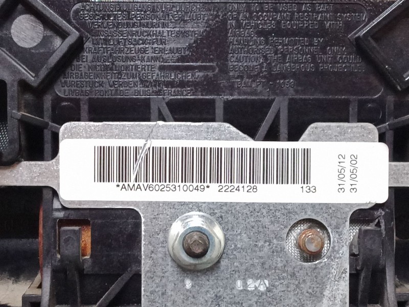 Recambio de airbag volante para nissan terrano ii (r20) 2.7 tdi 4wd referencia OEM IAM AMAV6025310049  