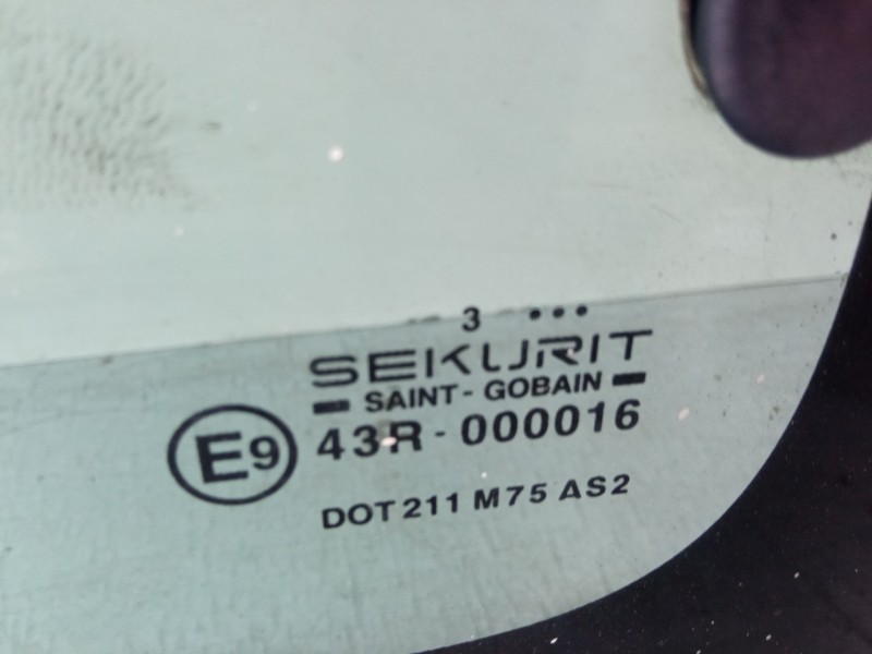 Recambio de luna custodia trasera derecha para peugeot partner monospace (5_, g_) 2.0 hdi referencia OEM IAM   