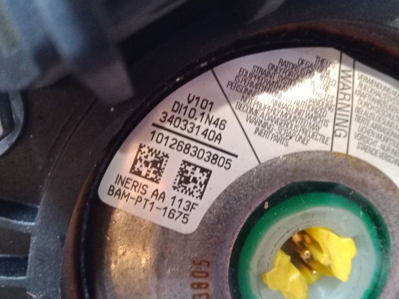 Recambio de airbag volante para ford fiesta vi (cb1, ccn) 1.4 tdci referencia OEM IAM TRW62146212G  