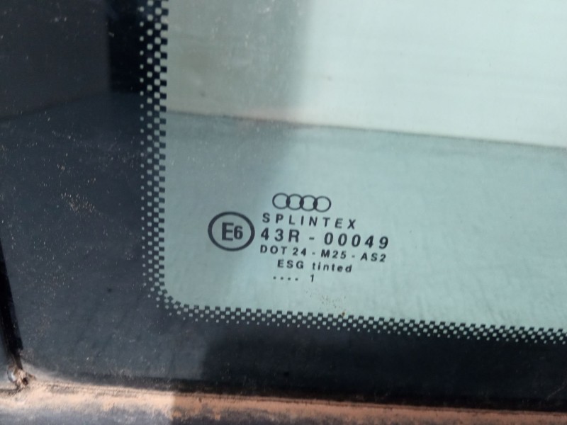 Recambio de luna trasera izquierda para audi a3 (8l1) 1.9 tdi referencia OEM IAM    Recambio de luna trasera izquierda para audi a3 (8l1) 1.9 tdi referencia OEM IAM