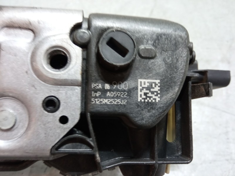 Recambio de cerradura puerta delantera izquierda para citroën c4 cactus 1.2 vti 82 referencia OEM IAM   