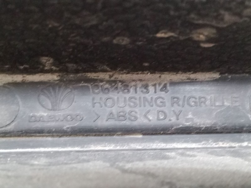 Recambio de rejillas capo para daewoo kalos (klas) 1.2 referencia OEM IAM   