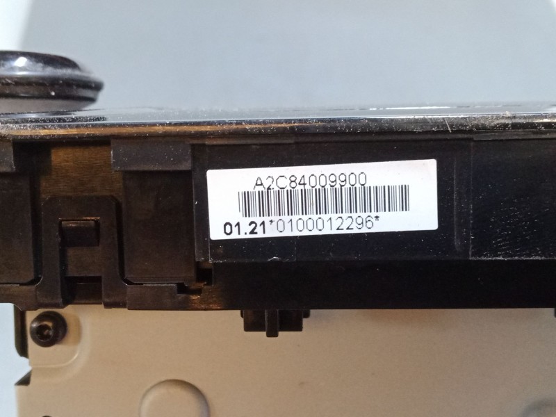 Recambio de radio cd para fiat panda furgoneta/hatchback (169_) 1.2 referencia OEM IAM A2C84009900  