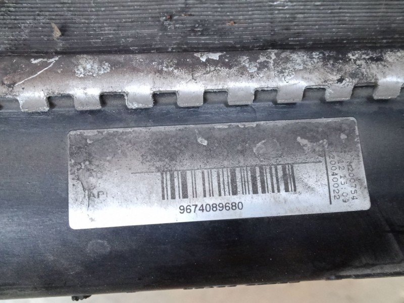 Recambio de radiador agua para citroën c4 ii (nc_) 1.6 hdi 90 referencia OEM IAM 9674089680  