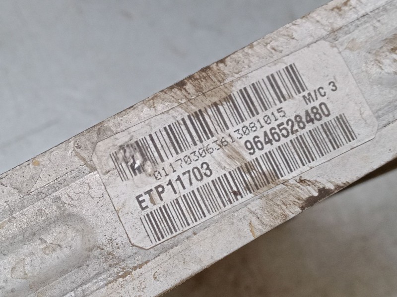 Recambio de radiador agua para citroën berlingo / berlingo first monospace (mf_, gjk_, gfk_) 1.6 hdi 75 (mf9hw, gj9hwc, gf9hwc, 