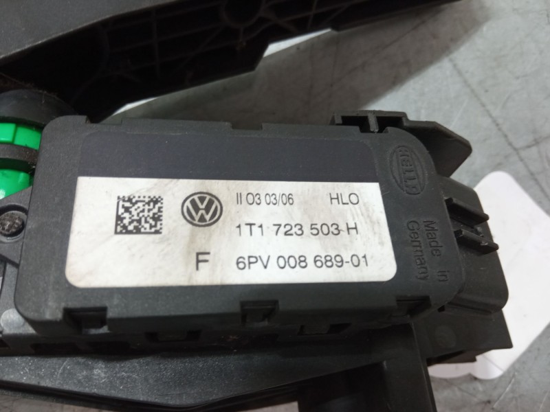 Recambio de pedal acelerador para volkswagen touran (1t1, 1t2) 1.6 fsi referencia OEM IAM 1T1723503H  