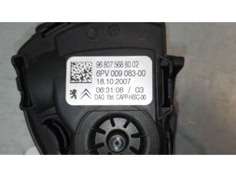 Recambio de pedal acelerador para peugeot 207 cc (wd_) 1.6 16v referencia OEM IAM 968075688002  