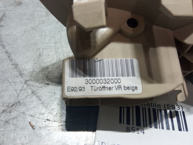 Recambio de maneta interior puerta delantera derecha para bmw 3 descapotable (e93) 320 i referencia OEM IAM   