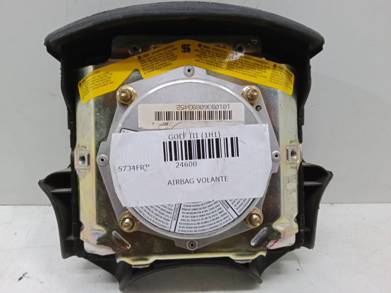 Recambio de airbag volante para volkswagen golf iii (1h1) 1.8 referencia OEM IAM 10109360893452  