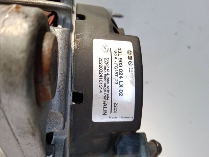 Recambio de alternador para skoda superb iii station wagon (3v5) 2.0 tdi referencia OEM IAM 03L903024LX02  