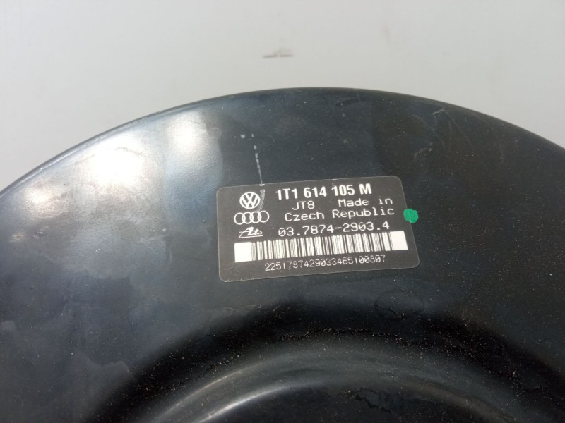 Recambio de servofreno para volkswagen touran (1t1, 1t2) 1.6 fsi referencia OEM IAM 1T1614105M  
