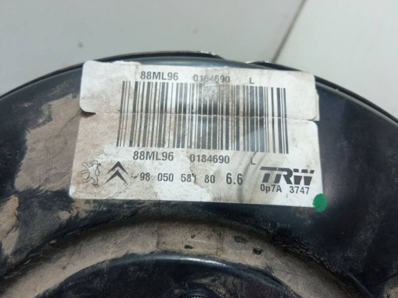 Recambio de servofreno para peugeot 208 i (ca_, cc_) 1.2 vti 82 referencia OEM IAM 9805058180  