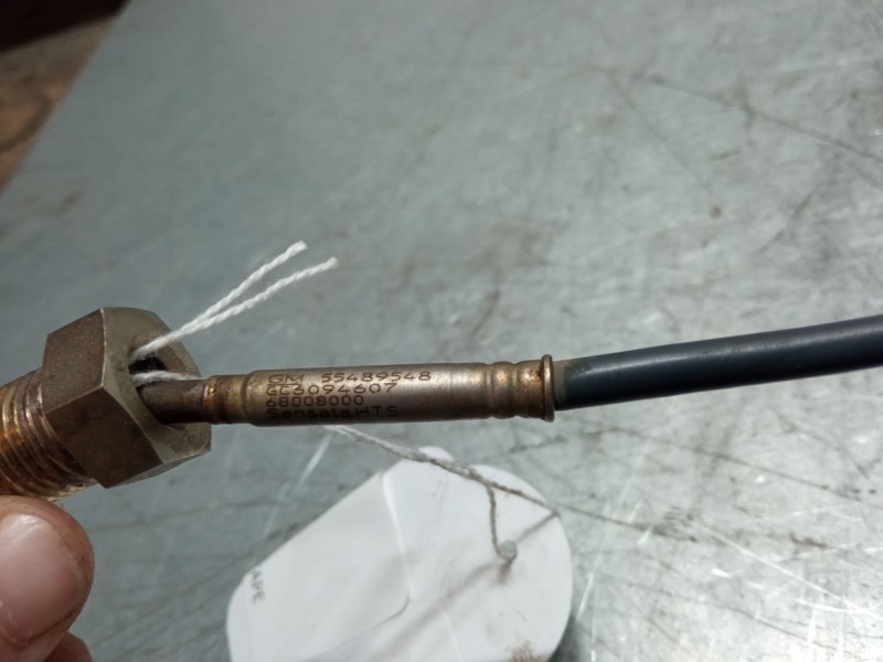 Recambio de sensor temperatura gases escape para opel mokka / mokka x (j13) 1.6 cdti (_76) referencia OEM IAM   