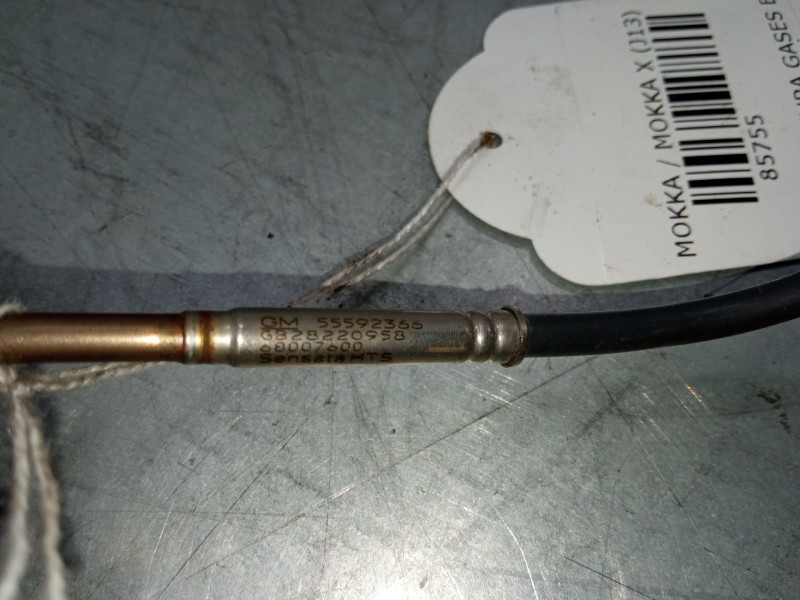 Recambio de sensor temperatura gases escape para opel mokka / mokka x (j13) 1.6 cdti (_76) referencia OEM IAM   