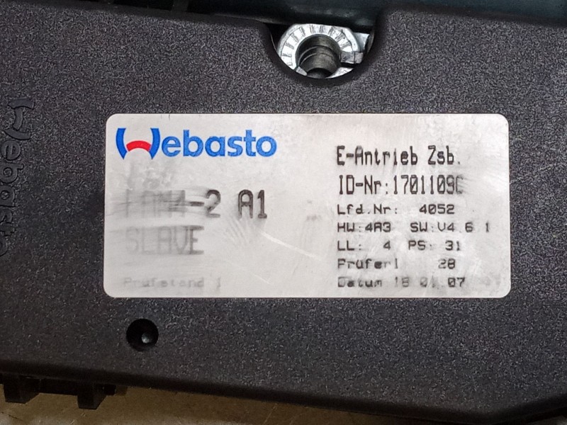 Recambio de motor techo solar para renault espace iv (jk0/1_) 2.0 dci (jk01, jk02, jk1j, jk1k, jk1h) referencia OEM IAM 1701109c