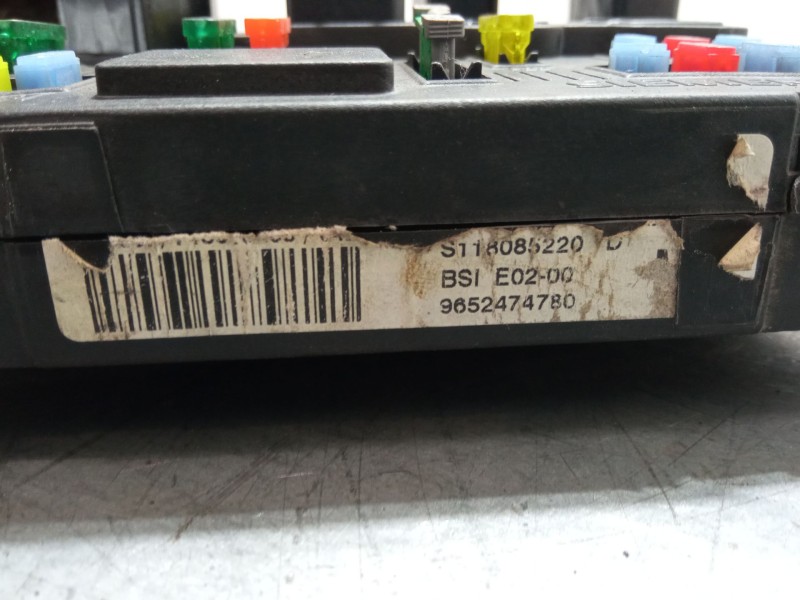 Recambio de bsi para peugeot 206 hatchback (2a/c) 2.0 hdi 90 referencia OEM IAM 9652474780  S118085220D