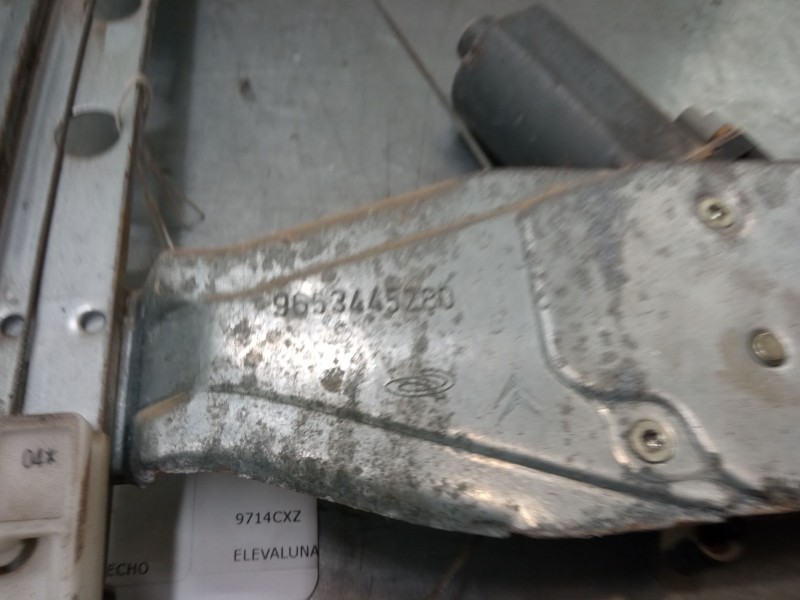 Recambio de elevalunas electrico trasero derecho para citroën c3 i (fc_, fn_) 1.4 i referencia OEM IAM 9653445280  
