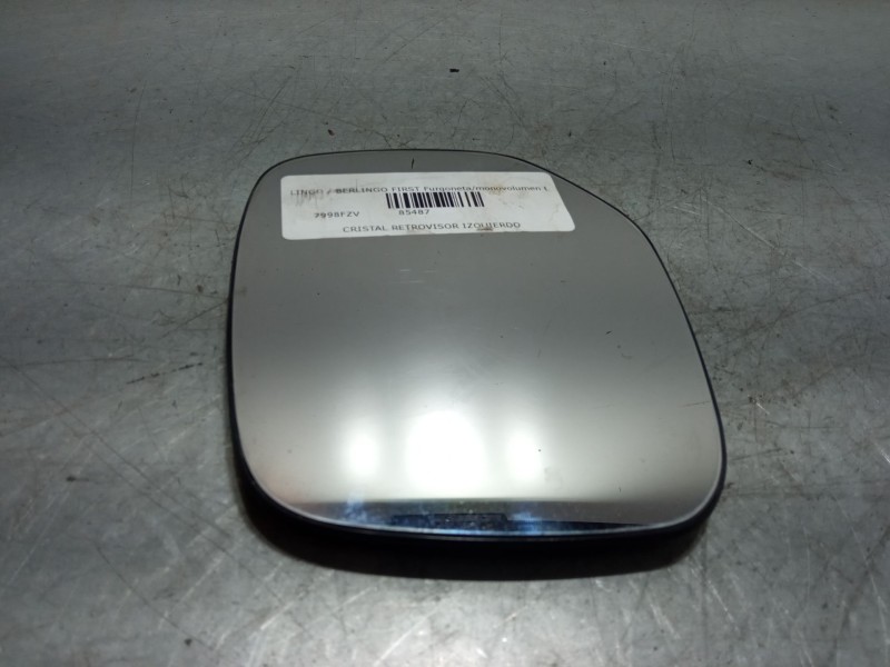Recambio de cristal retrovisor izquierdo para citroën berlingo / berlingo first furgoneta/monovolumen (m_) 1.6 hdi 75 (mb9hw) re