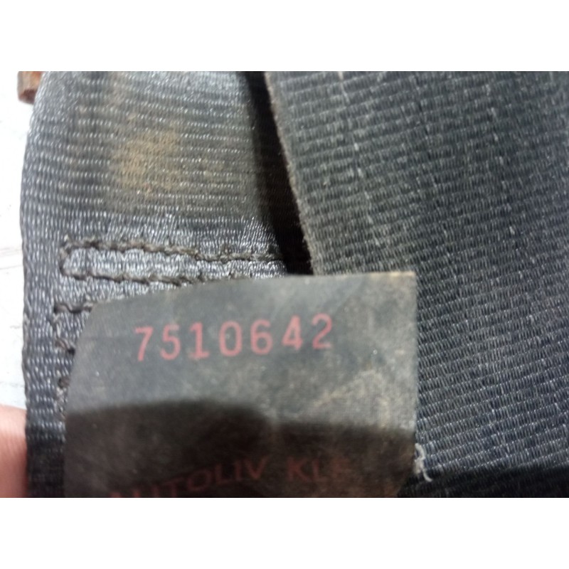 Recambio de cinturon seguridad delantero izquierdo para citroën berlingo / berlingo first furgoneta/monovolumen (m_) 1.6 hdi 75 