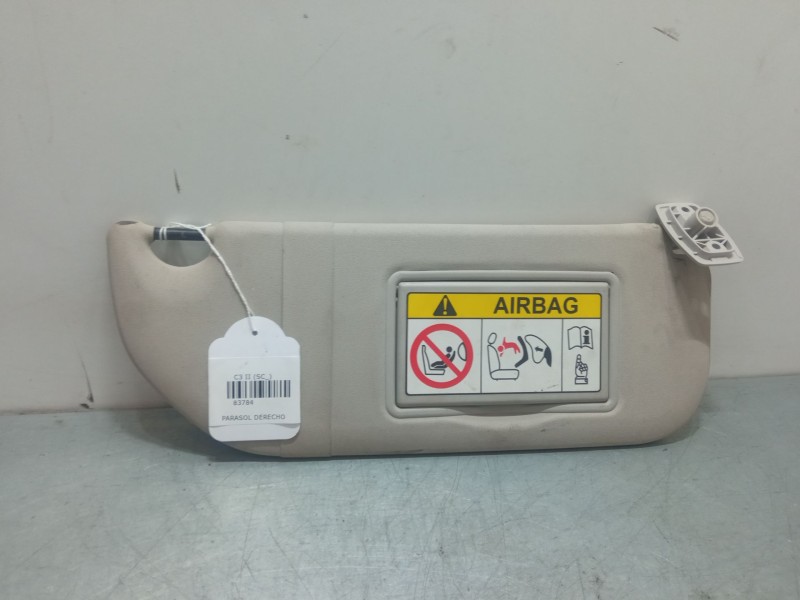 Recambio de parasol derecho para citroën c3 ii (sc_) 1.0 vti 68 referencia OEM IAM   