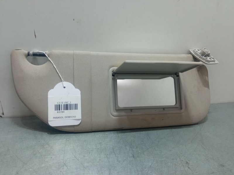 Recambio de parasol derecho para citroën c3 ii (sc_) 1.0 vti 68 referencia OEM IAM   