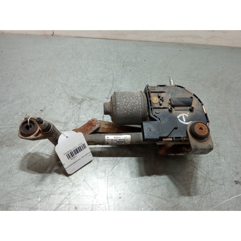 Recambio de motor limpiaparabrisas delantero derecho para volkswagen touran (1t1, 1t2) 1.6 fsi referencia OEM IAM 1T0955024E  