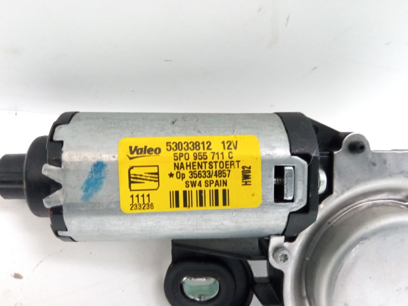 Recambio de motor limpia trasero para seat altea xl (5p5, 5p8) 2.0 tdi 16v 4x4 referencia OEM IAM 5P0955711C  