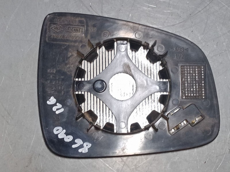 Recambio de cristal retrovisor izquierdo para dacia sandero ii 1.5 dci 75 / blue dci 75 (b8jw, b8m4, b8ah, b8m7, b8m6) referenci